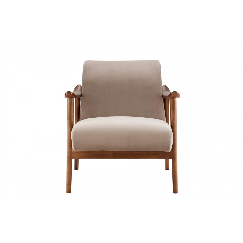 RETRO ARMCHAIR Taupe HEATH