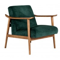 Retro ArmChair Green Heath