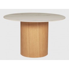 Evie Round Dining Table Sand