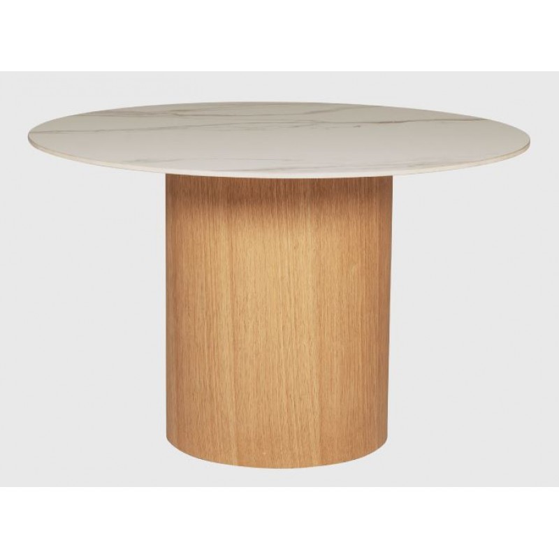 Evie Round Dining Table Sand