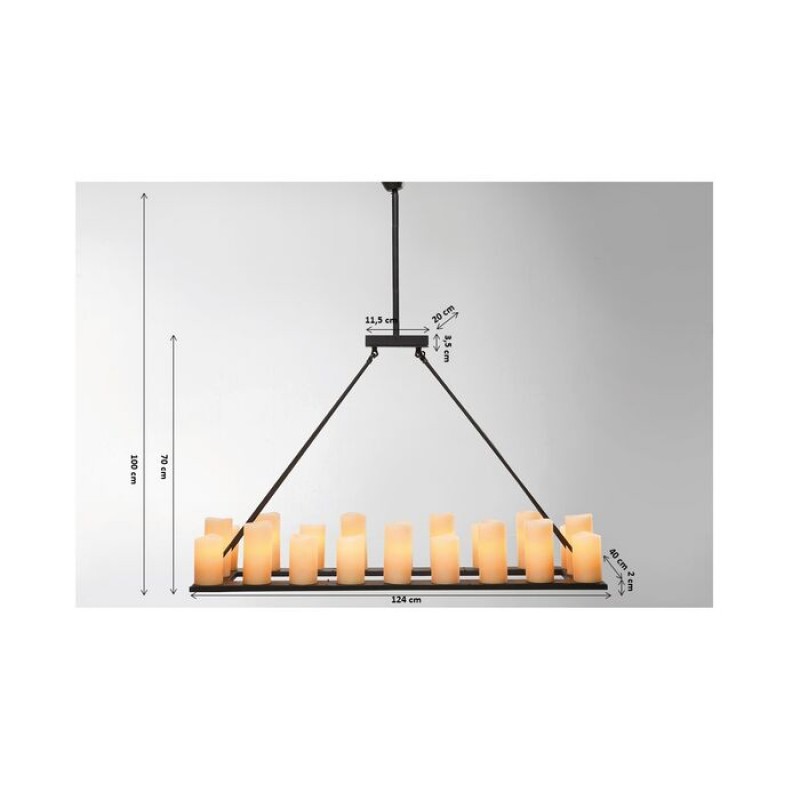 Pendant Lamp Candle Light 20-lite