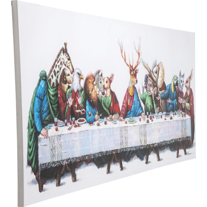 Picture Touched Last Supper 100x240cm