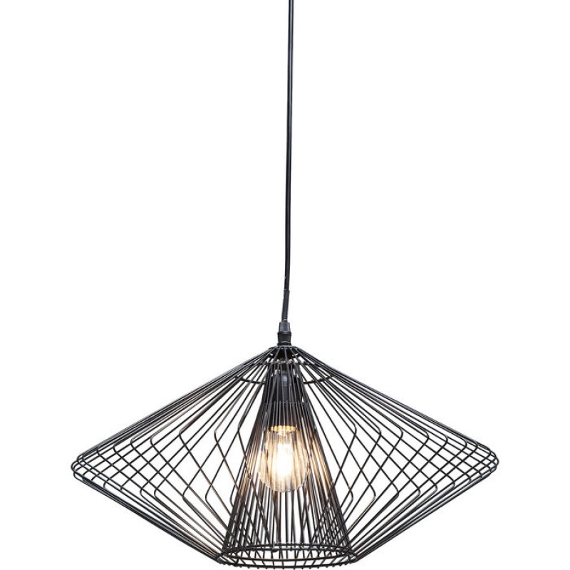 Pendant Lamp Modo Wire Round Black