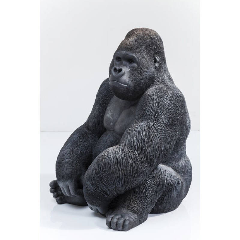 Deco Object Monkey Gorilla Side XL Black 76cm