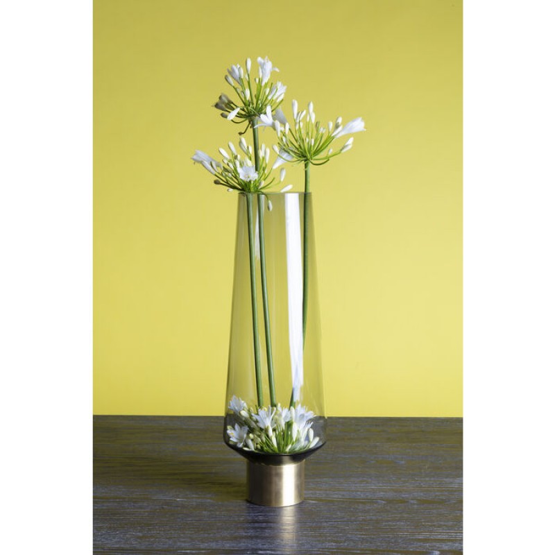 Vase Noble Ring Grey 40cm