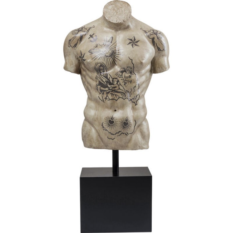 Deco Object Torso Tattoo