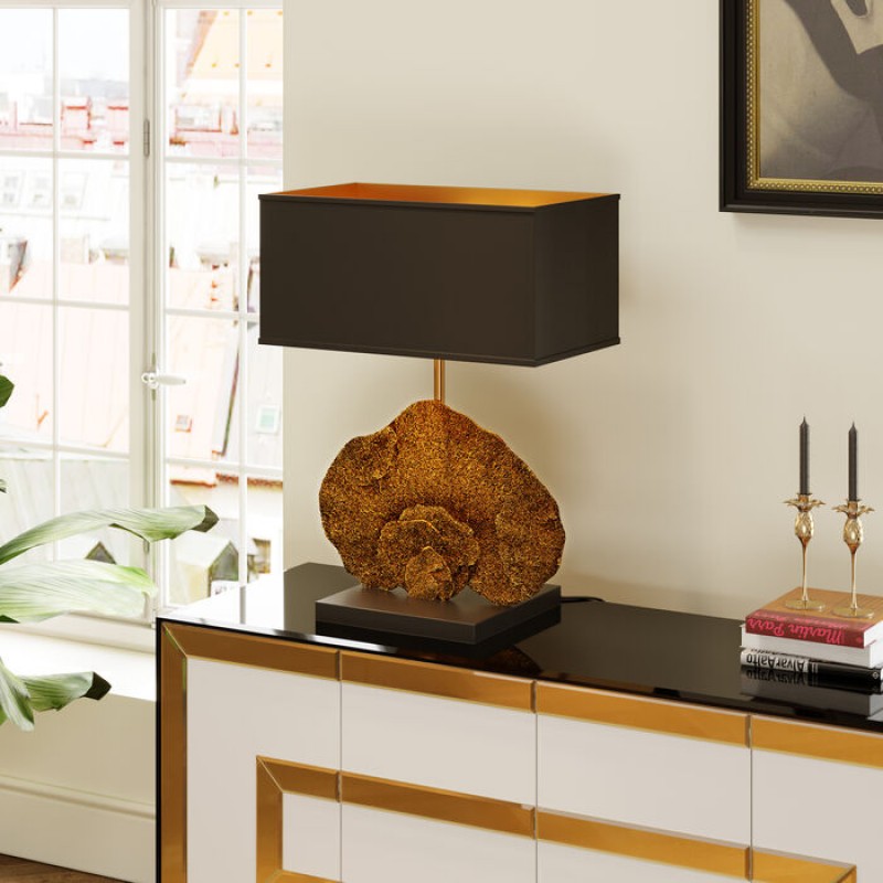 Table Lamp Coral Gold