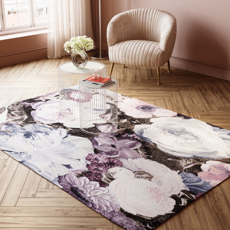 Carpet Floral Pastel 170x240cm