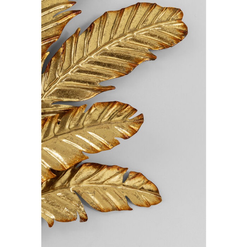 Wall Decoration Leaf Bouquet Gold