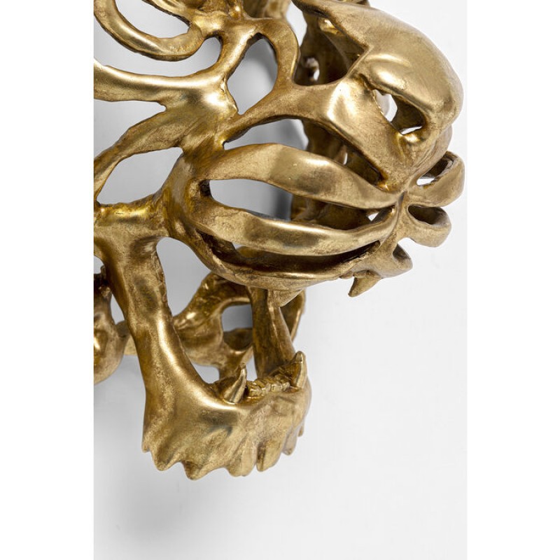 Wall Decoration Tiger Gold