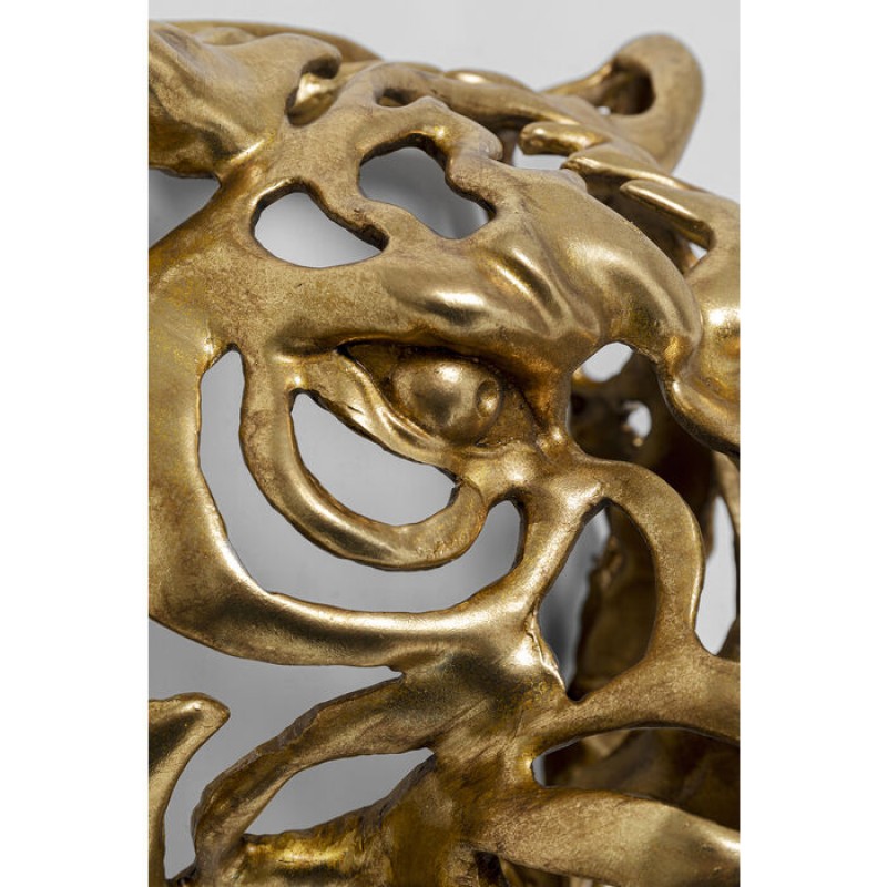 Wall Decoration Tiger Gold