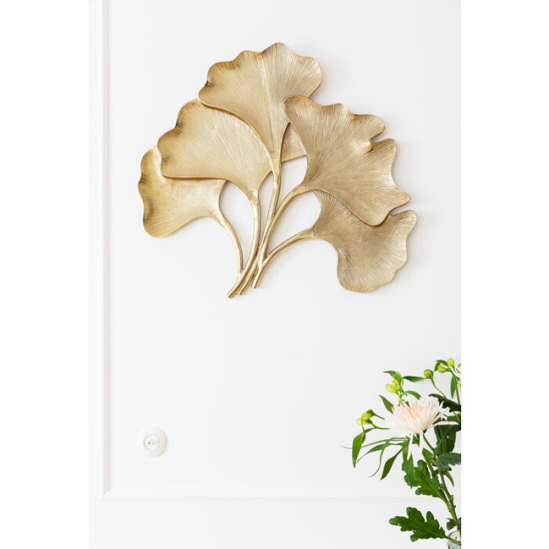 Wall Decoration Ginkgo Gold Big