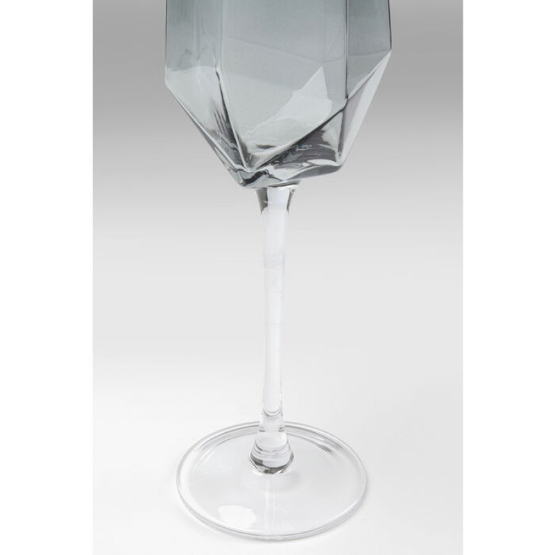 Champagne Glass Diamond Smoke