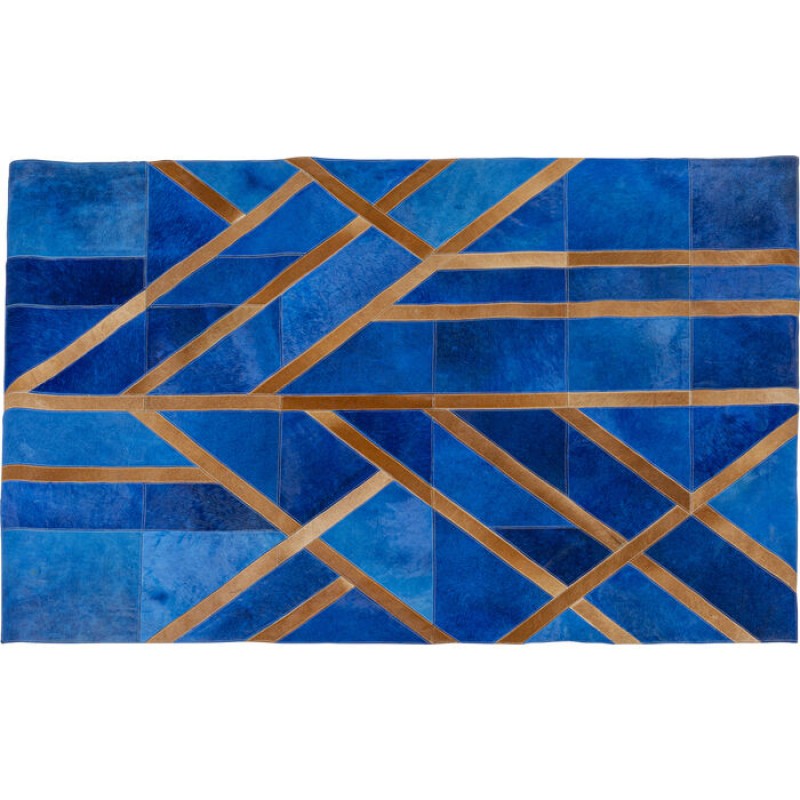 Carpet Lines Blue 170x240cm