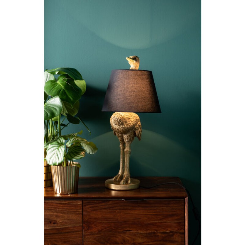 Table Lamp Animal Ostrich 67cm