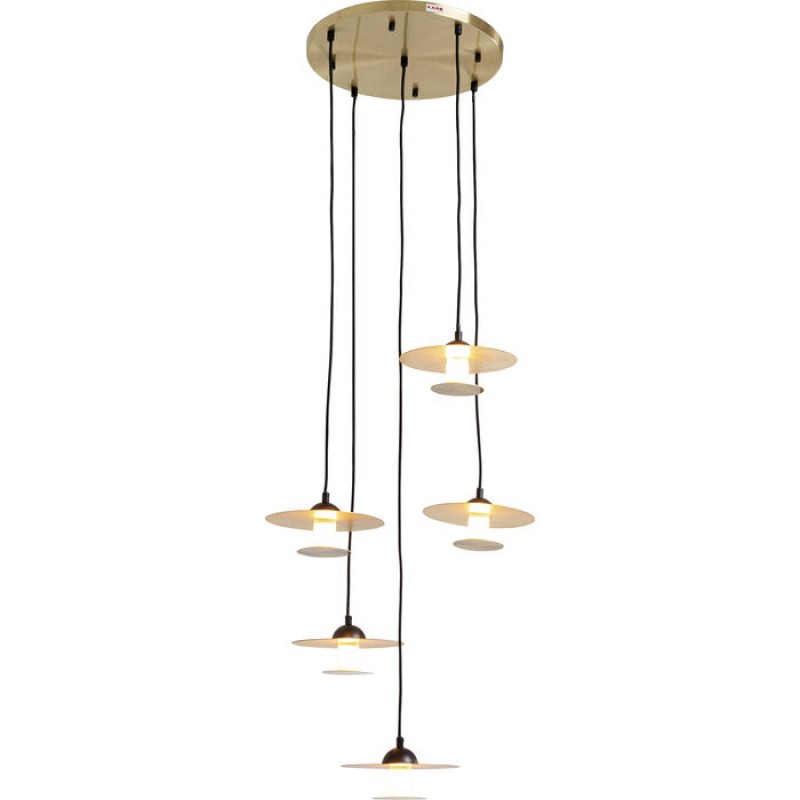 Pendant Lamp Disc Spiral Cinque