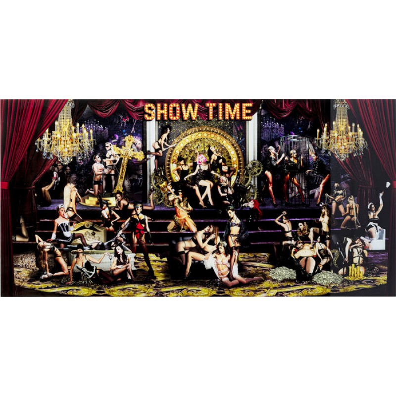 Picture Glass Showtime 180x90cm