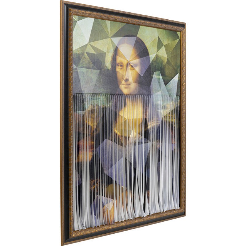 Framed Picture Ma­de­moi­selle Lisa 130x163cm