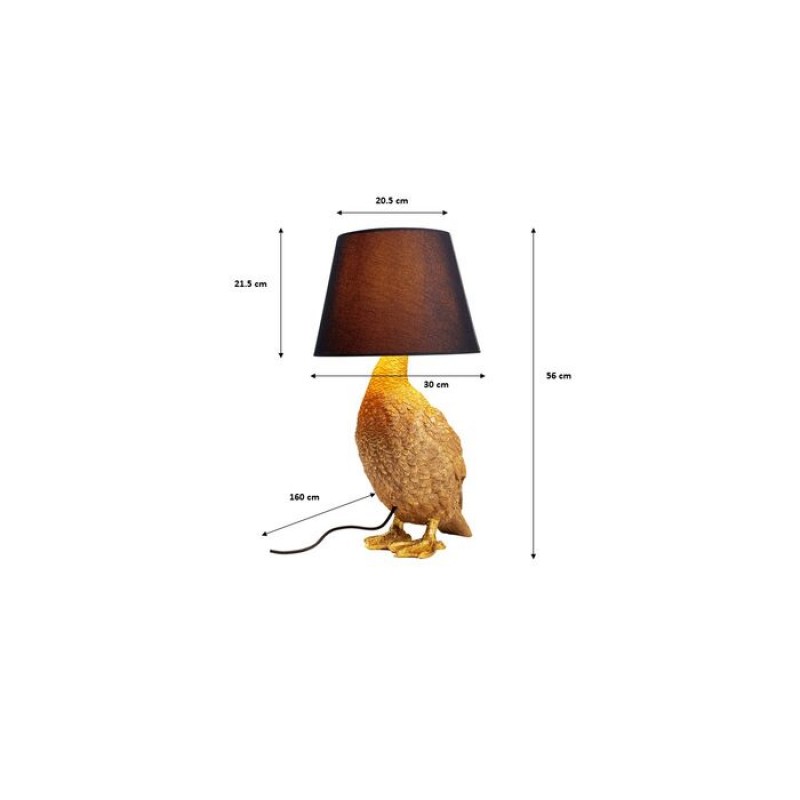 Table Lamp Animal Duck 58cm