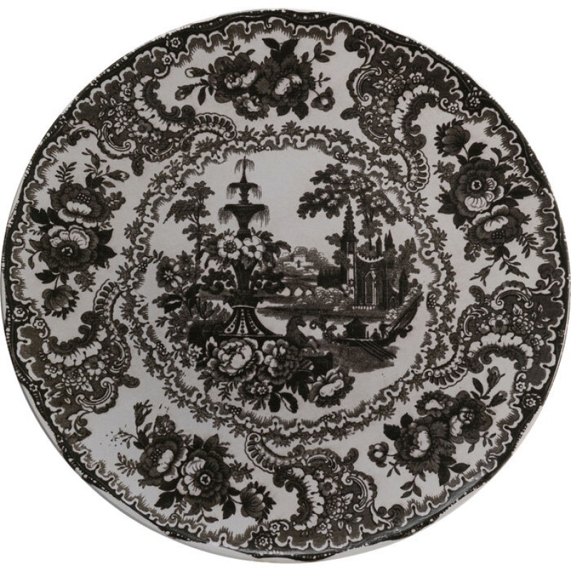 Plate Sakura Grey Ø27cm