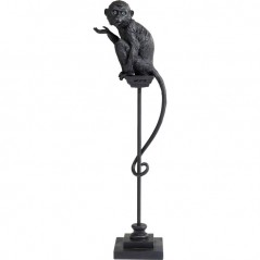 Deco Figurine Circus Monkey Black 108cm