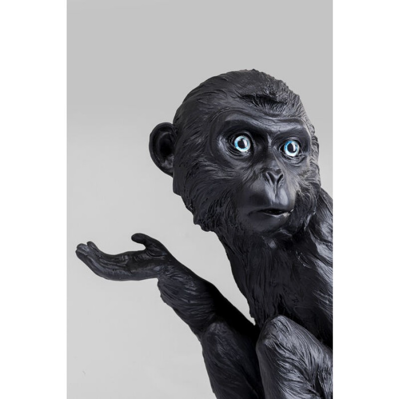 Deco Figurine Circus Monkey Black 108cm