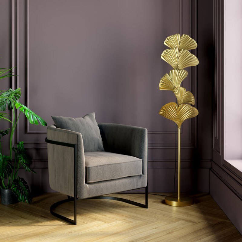 Floor Lamp Yuva Gold 160cm