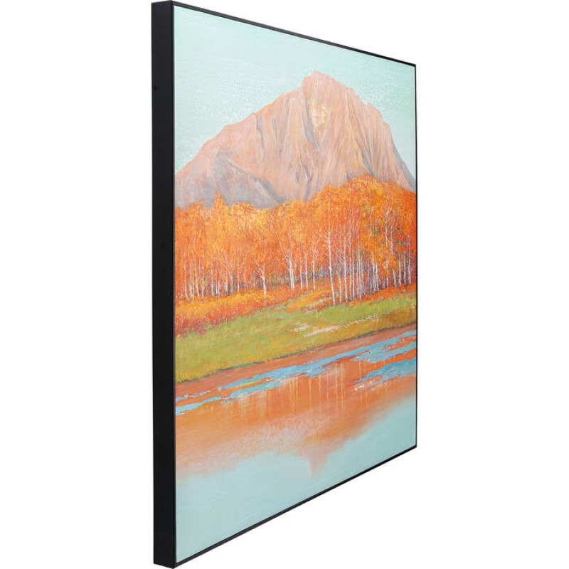 Framed Picture Autumnal 120x120cm