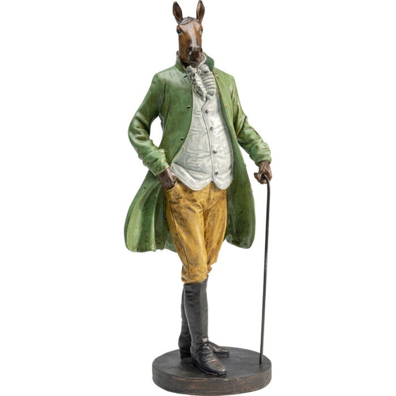 Deco Figurine Sir Horse Standing 44cm