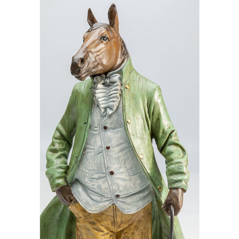 Deco Figurine Sir Horse Standing 44cm