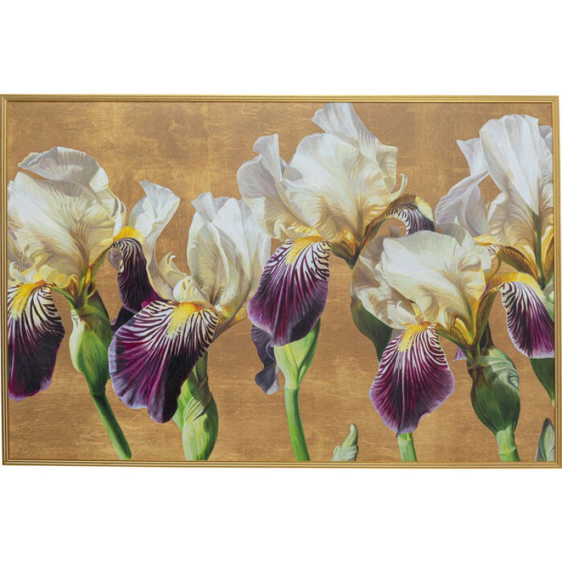 Framed Picture Iris 150x100cm