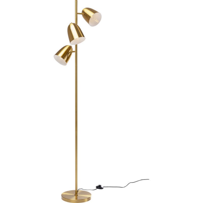 Floor Lamp Dr No Triples Gold 160cm