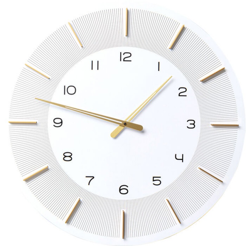 Wall Clock Lio White Ø60cm