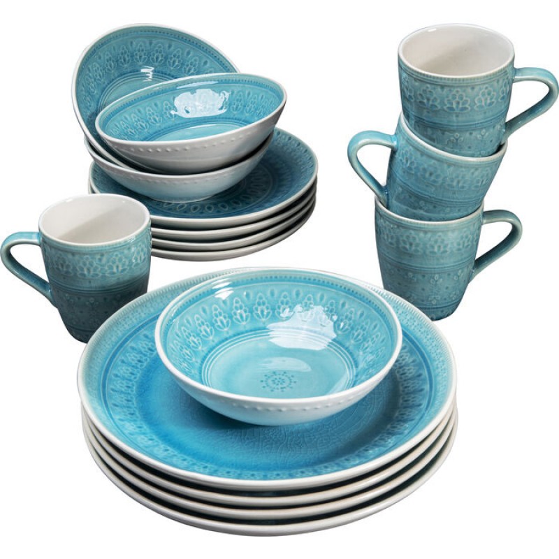 Dish Set Sicilia Blue (16-part)