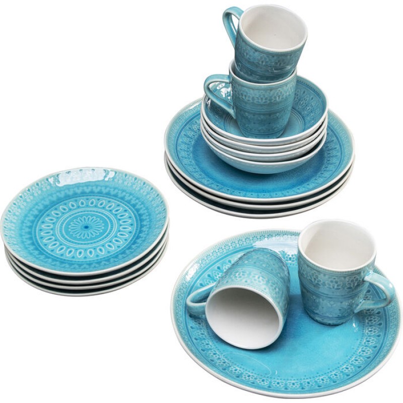 Dish Set Sicilia Blue (16-part)