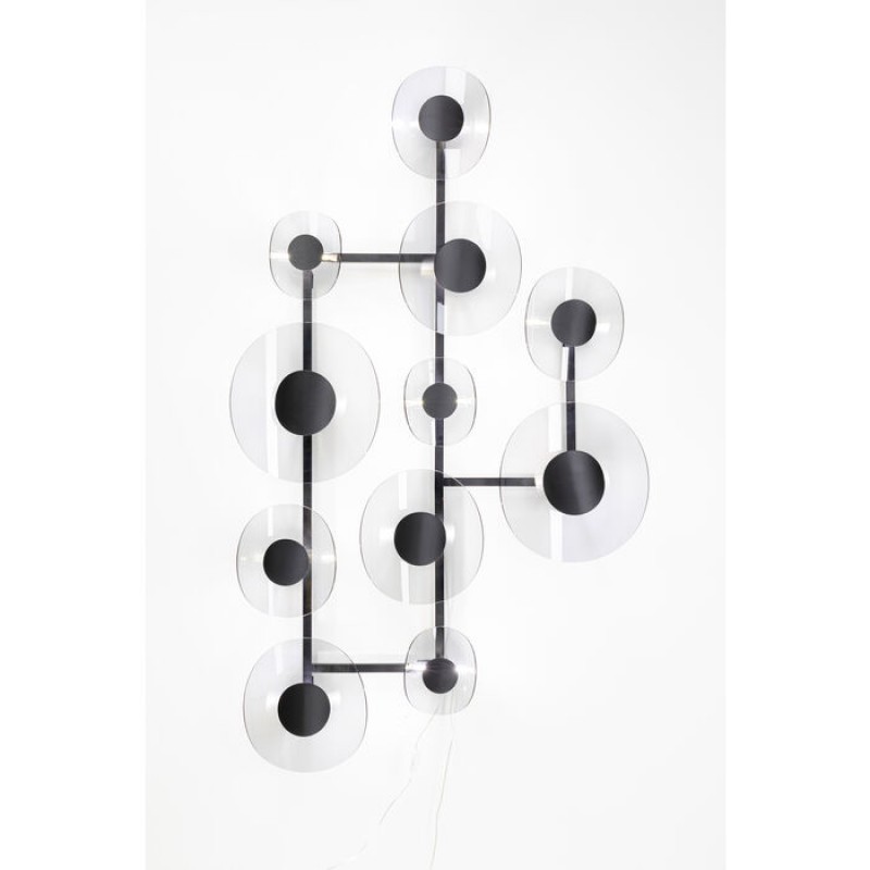 Wall Lamp Mariposa Black Smoke 116x198cm