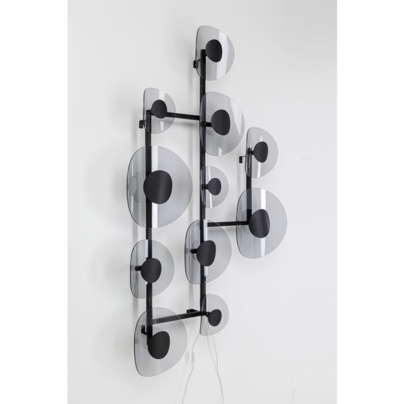 Wall Lamp Mariposa Black Smoke 116x198cm