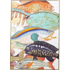 Picture Touched Fish Meeting Two 100x75cm