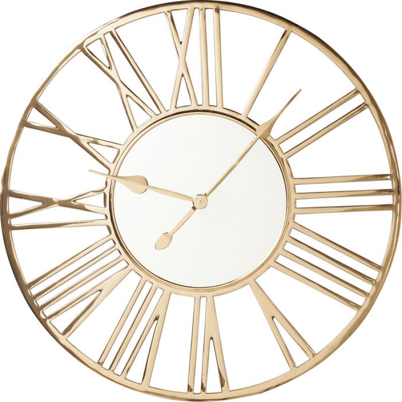 Wall Clock Giant Gold Ø80cm