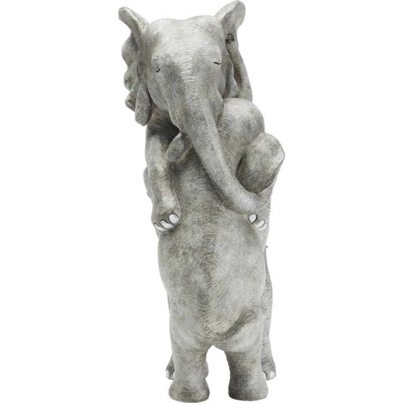 Deco Figurine Elephant Hug