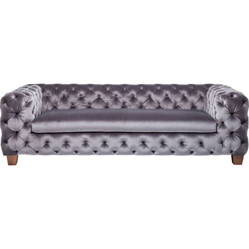 Sofa Desire 3-Seater Silver Grey