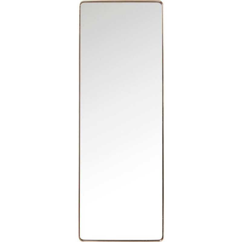 Mirror Curve Rectangular Copper 70x200cm