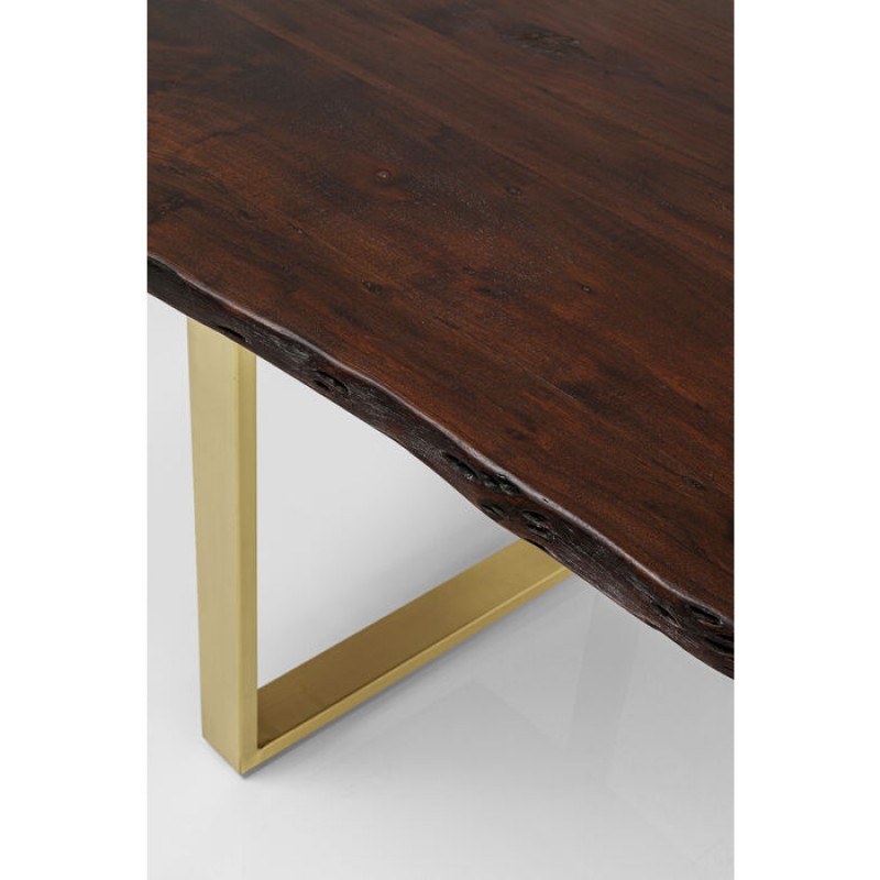 Table Harmony Dark Brass 160x80