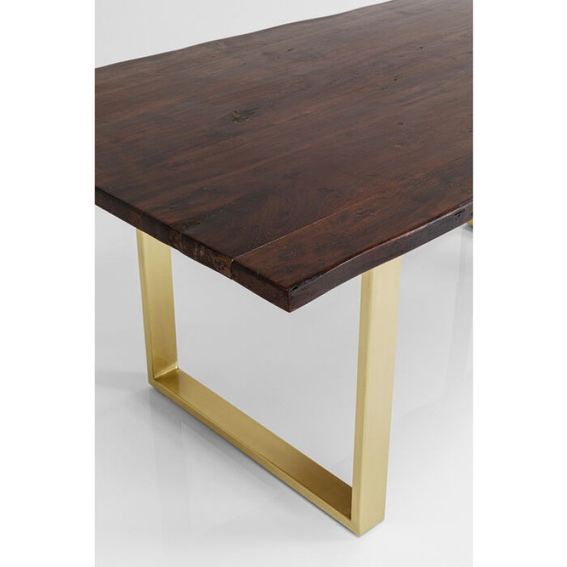 Table Harmony Dark Brass 200x100