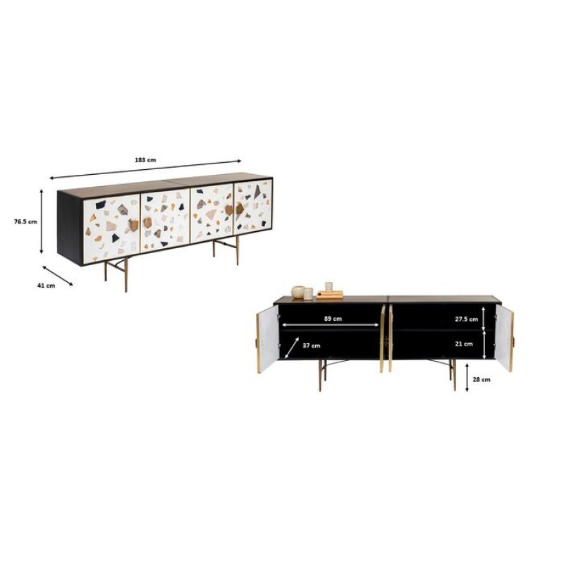 Sideboard Terrazzo 183cm