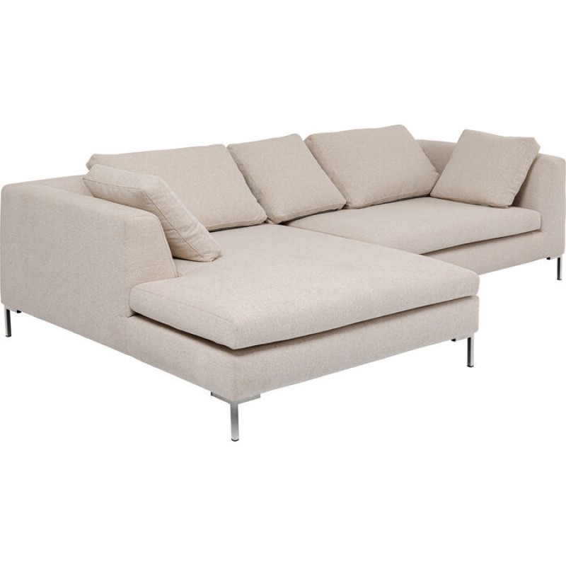 Corner Sofa Gianni Cream Left