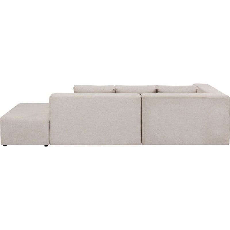 Corner Sofa Infinity Ottomane Cream Left