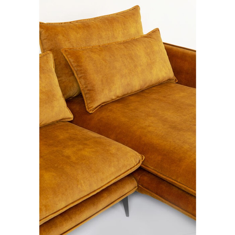 Corner Sofa Ferrara Right Curry 296cm