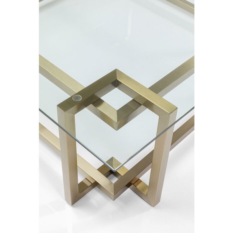 Coffee Table Clara Gold 120x120cm