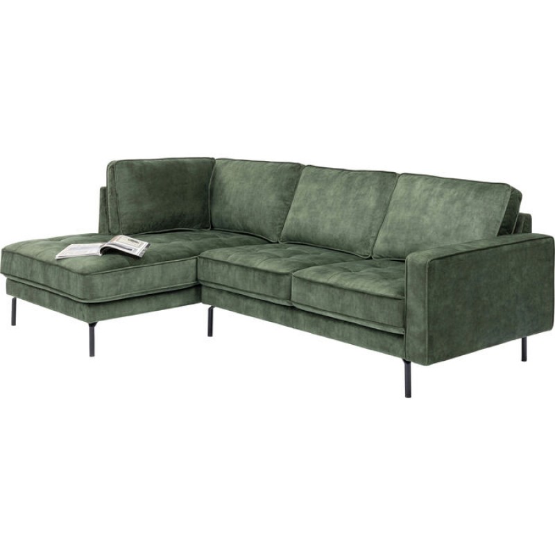 Corner Sofa Lucas Left Olive 231cm